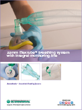 Flextube™ circle breathing systems with integral monitoring line