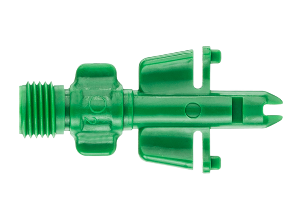 Quik-Connect™ Ohmeda gas fitting, green
