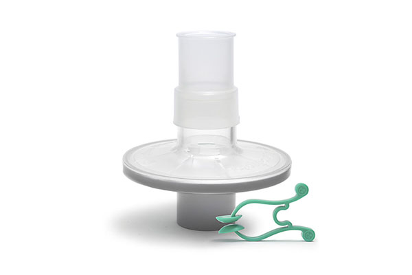 Pulmo-Protect™ lung function filter with mouthpiece and nose clip (2)