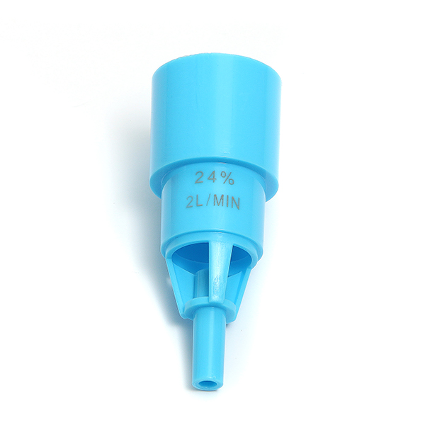 Venturi valve 24% oxygen, blue (Formerly code 0024000)