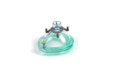 Scented, strawberry, anaesthetic face mask, size 1, infant, 15M