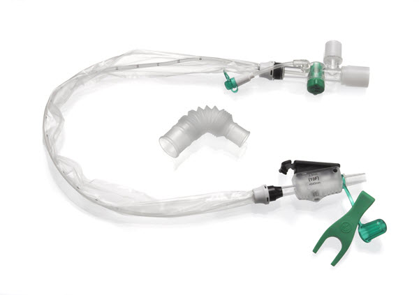 Trachseal™ adult endotracheal closed suction system, 72 hours, size F10