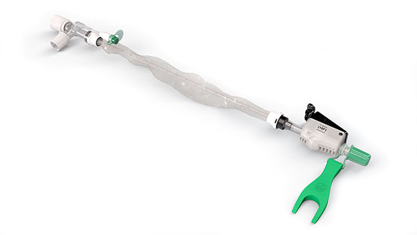 TrachSeal™ adult tracheostomy closed suction system, 24 hour, size F10